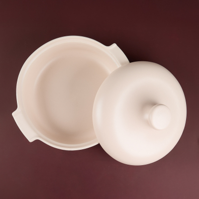 Aryıldız Elissa Kapaklı Karnıyarık Fırın Kabı Mat Beyaz 27 cm - 3