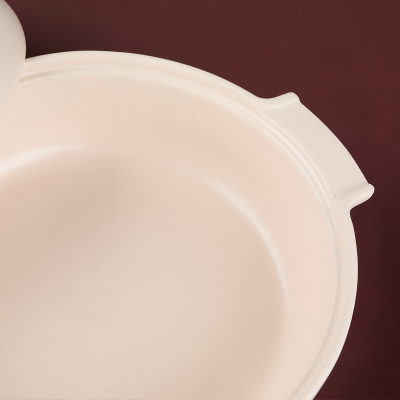 Aryıldız Elissa Kapaklı Karnıyarık Fırın Kabı Mat Beyaz 29 cm - 3