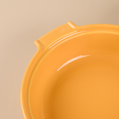 Aryıldız Elissa Kapaklı Karnıyarık Fırın Kabı Sarı 25 cm - 3