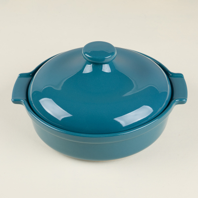 Aryıldız Elissa Kapaklı Karnıyarık Fırın Kabı Yeşil 25 cm - 1