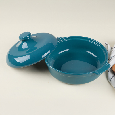 Aryıldız Elissa Kapaklı Karnıyarık Fırın Kabı Yeşil 25 cm - 4