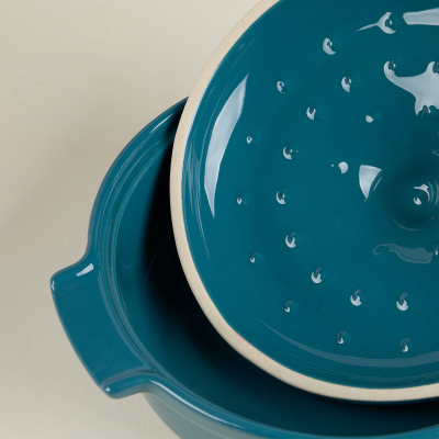 Aryıldız Elissa Kapaklı Karnıyarık Fırın Kabı Yeşil 25 cm - 6