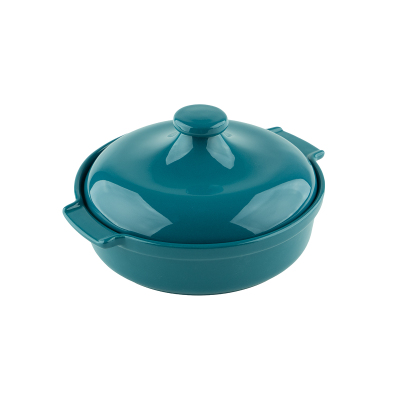 Aryıldız Elissa Kapaklı Karnıyarık Fırın Kabı Yeşil 25 cm - 7