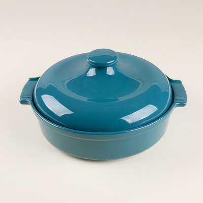 Aryıldız Elissa Kapaklı Karnıyarık Fırın Kabı Yeşil 29 cm - 1