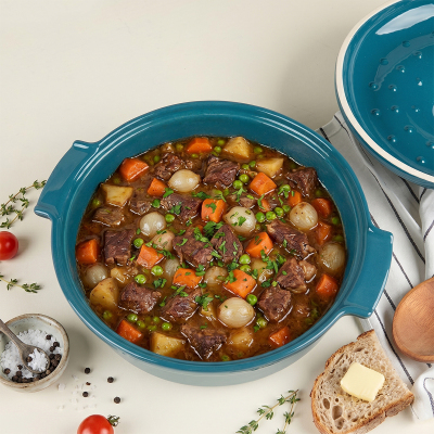 Aryıldız Elissa Kapaklı Karnıyarık Fırın Kabı Yeşil 29 cm - 2