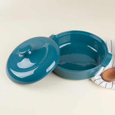 Aryıldız Elissa Kapaklı Karnıyarık Fırın Kabı Yeşil 29 cm - 3