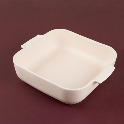 Aryıldız Elissa Kare Fırın Kabı Mat Beyaz 28 cm - 1