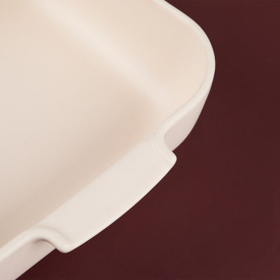 Aryıldız Elissa Kare Fırın Kabı Mat Beyaz 28 cm - 2