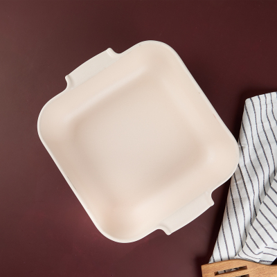 Aryıldız Elissa Kare Fırın Kabı Mat Beyaz 28 cm - 4