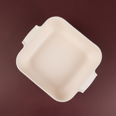 Aryıldız Elissa Kare Fırın Kabı Mat Beyaz 28 cm - 5