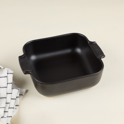 Aryıldız Elissa Kare Fırın Kabı Mat Siyah 21 cm - 1