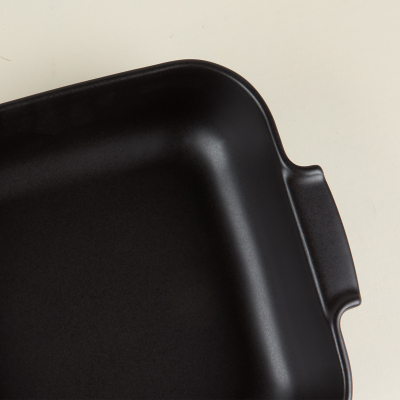 Aryıldız Elissa Kare Fırın Kabı Mat Siyah 28 cm - 4