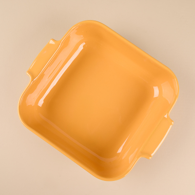 Aryıldız Elissa Kare Fırın Kabı Sarı 28 cm - 2