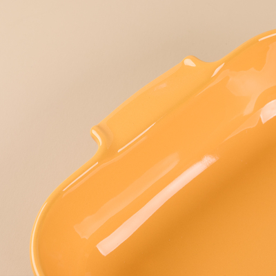 Aryıldız Elissa Kare Fırın Kabı Sarı 28 cm - 4