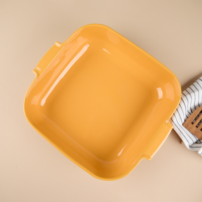 Aryıldız Elissa Kare Fırın Kabı Sarı 36 cm - 3