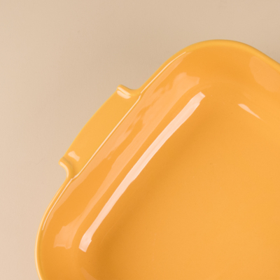 Aryıldız Elissa Kare Fırın Kabı Sarı 36 cm - 4