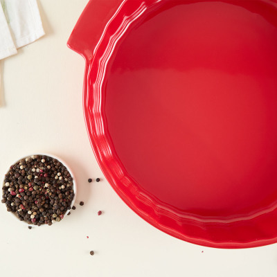 Aryıldız Elissa Rölyefli Yuvarlak Fırın Kabı 32.5 cm - 4