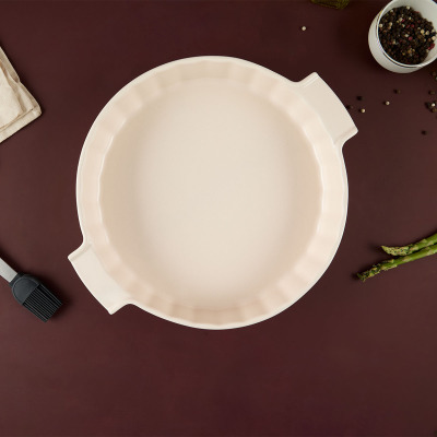 Aryıldız Elissa Rölyefli Yuvarlak Fırın Kabı 32.5 cm - 3