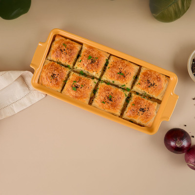 Aryıldız Elissa Tepsi Sarı 27 cm - 1