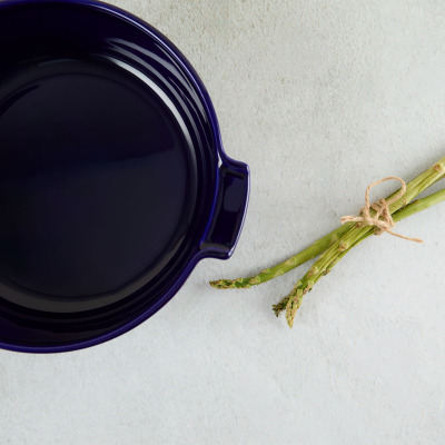 Aryıldız Elissa Yuvarlak Fırın Kabı Kobalt 27 cm - 4