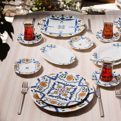 Aryıldız Etnico 32 Parça 6 Kişilik Kahvaltı Takımı - 2