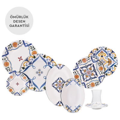 Aryıldız Etnico 32 Parça 6 Kişilik Kahvaltı Takımı - 4