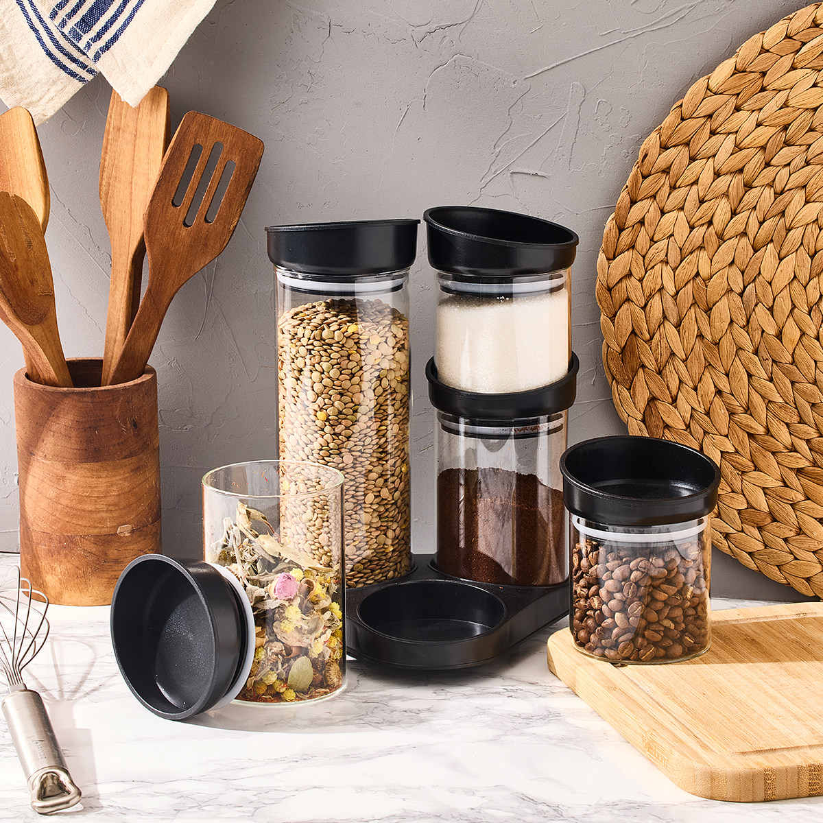 Aryıldız Cruz 3 Parça Saklama Seti | Gallery Crystal