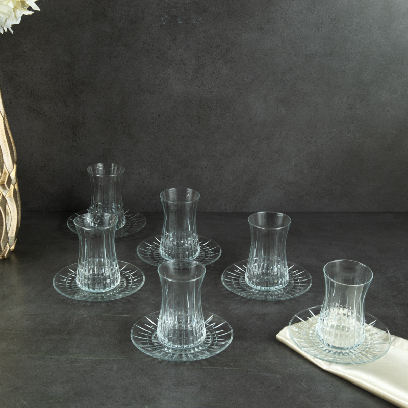 Aryıldız Fiona 12 Parça 6 Kişilik Çay Seti 110 ml - 2