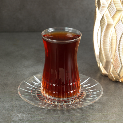 Aryıldız Fiona 12 Parça 6 Kişilik Çay Seti 110 ml - 4