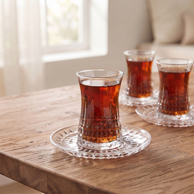 Aryıldız Fiona 12 Parça 6 Kişilik Çay Seti 110 ml - ARYILDIZ