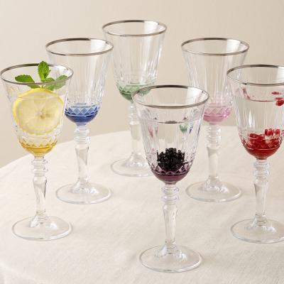 Aryıldız Fiona 6'lı Uzun Kadeh Platin 300 ml - 3