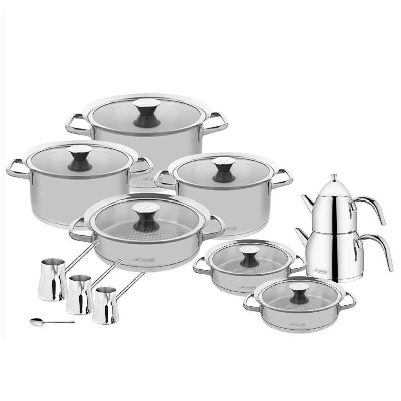 Aryıldız Flamingo 20 Parça Cam Kapak Ideal Set - 1