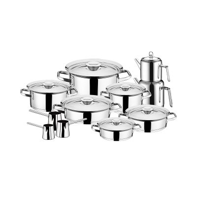 Aryıldız Flamingo Çelik Kapak Ideal Set 20 Parça - ARYILDIZ