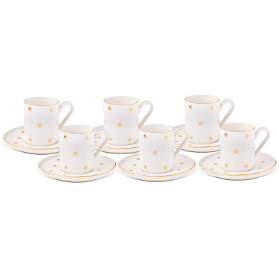 Aryıldız Flare 12 Parça 6 Kişilik Kahve Fincan Takımı 90 ml - 3