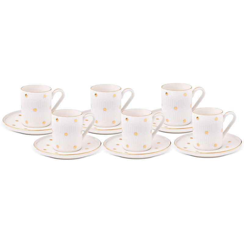 Aryıldız Flare 12 Parça 6 Kişilik Kahve Fincan Takımı 90 ml - 3