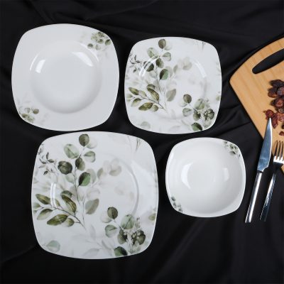 Aryıldız Folia Kare 24 Parça 6 Kişilik Yemek Takımı - ARYILDIZ