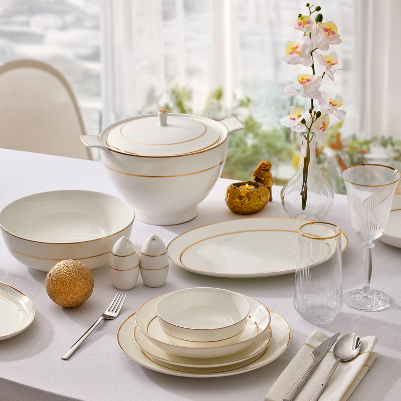 Aryıldız Glamour 60 Parça 12 Kişilik Yemek Takımı - 1