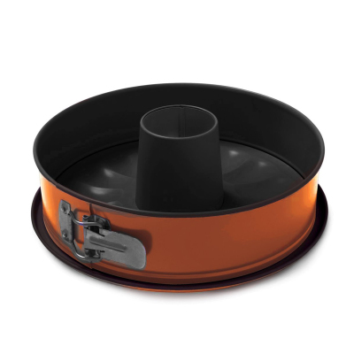 Aryıldız Granit Kelepçeli Borulu Kek Kalıbı 26 Cm Turuncu - ARYILDIZ