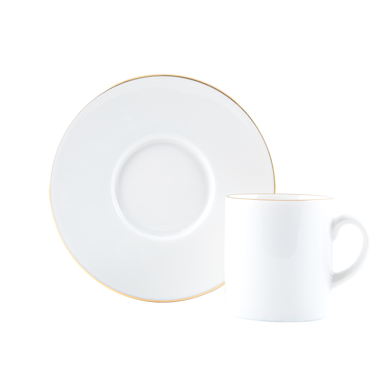 Aryıldız Hazel Gold 4 Parça 2 Kişilik Türk Kahve Fincan Takımı 90 ml - 4