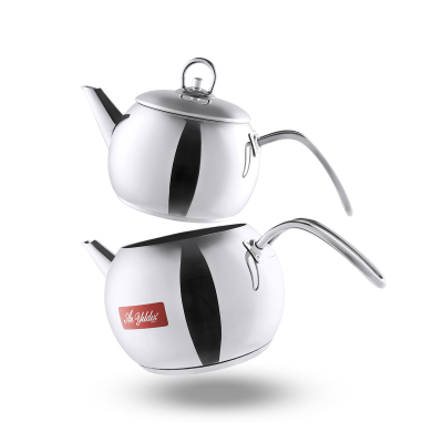 Aryıldız İris Çelik Saplı Büyük Çaydanlık Takım - 4