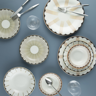 Aryıldız İstanbul 24 Parça 6 Kişilik Yemek Takımı DB3076 - 2