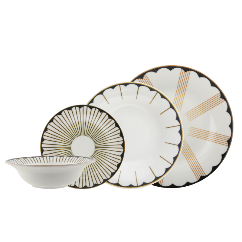 Aryıldız İstanbul 24 Parça 6 Kişilik Yemek Takımı DB3076 - 6