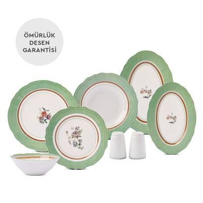 Aryıldız Jardin Mint 30 Parça 6 Kişilik Yemek Takımı - 4