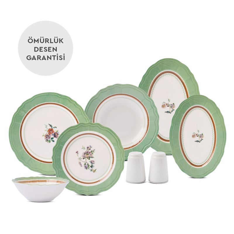 Aryıldız Jardin Mint 30 Parça 6 Kişilik Yemek Takımı - 4