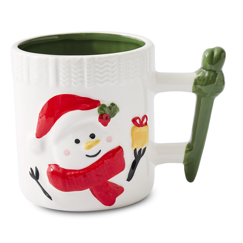 Aryıldız Joyful Kardan Adam Figürlü Kupa 388 ml - 2