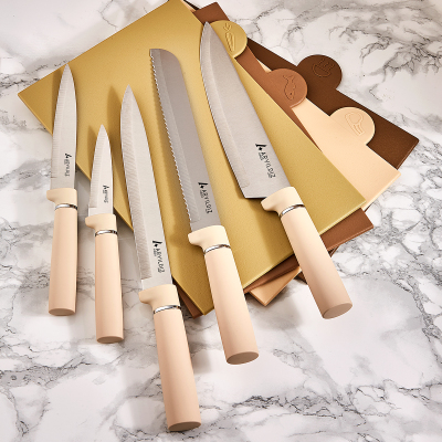 Aryıldız Kaizu 10 Parça Blok Bıçak ve Kesme Tahtası Seti - 2