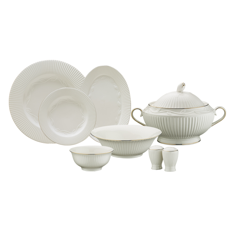 Aryıldız Karen Gold 60 Parça 12 Kişilik Yemek Takımı - 3