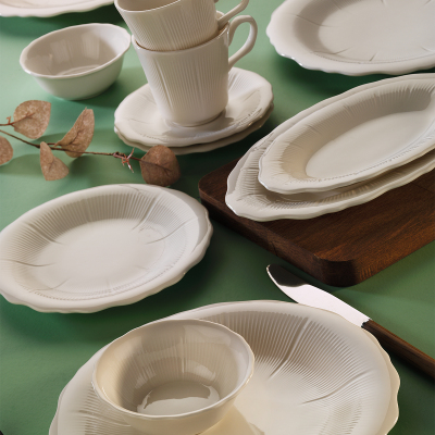 Aryıldız Kate White 32 Parça 6 Kişilik Kahvaltı Takımı - ARYILDIZ