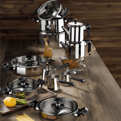 Aryıldız King 20 Parça Ideal Set Cam Kapak Siyah - ARYILDIZ