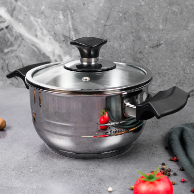 Aryıldız King Cam Kapak Tencere 16 cm - 2